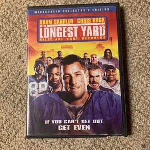 The longest yard movie DVD Adam Sandler